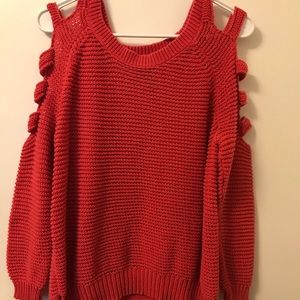 Pink/coral sweater